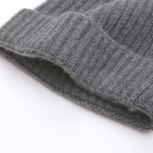 ROMI STUDIO“100山羊绒”纯色针织帽保暖百搭时尚冷帽 RWDSPT2430 商品图4