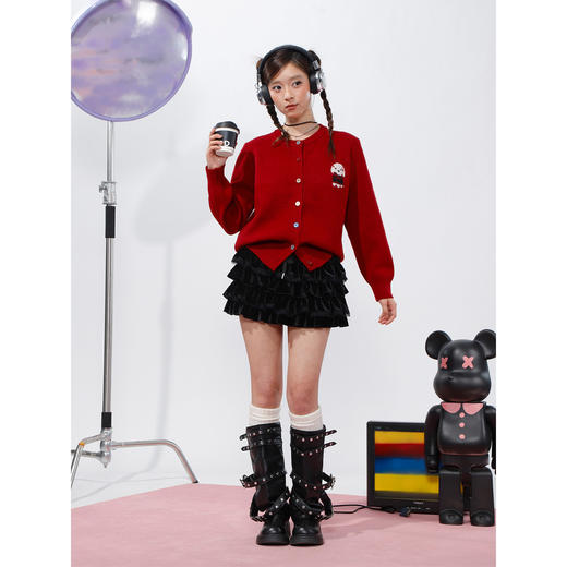 彩扣温暖百搭针织衫-纪念日百货门店同款169264600 商品图3