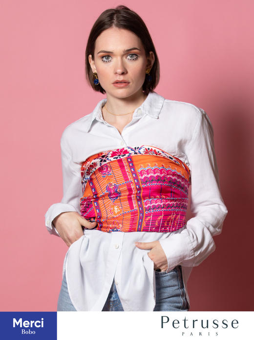 Petrusse 贝图丝 Paris 巴黎印象 真丝方巾 商品图4