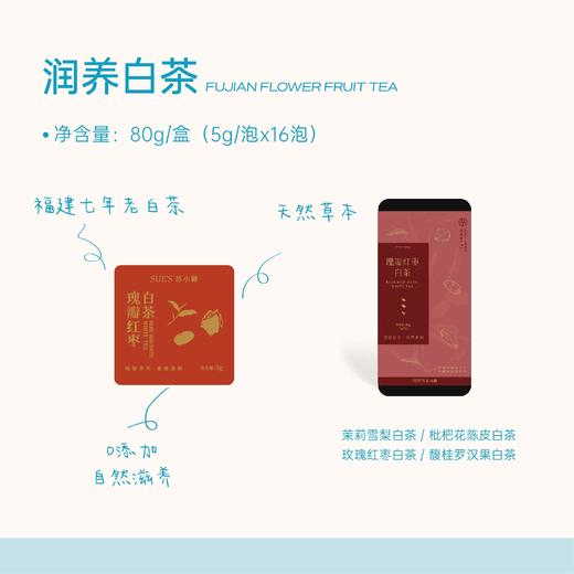 「福建白茶」润养白茶（80g/盒） 商品图0