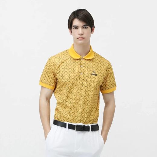 PING 高尔夫男士 春夏速干透气 高弹力网眼短袖Polo衫T恤 商品图0