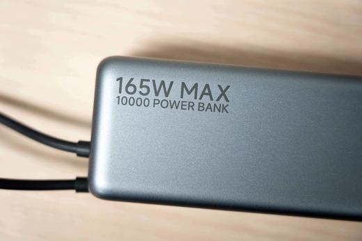 【七天无理由】3C认证 小米 自带线充电宝 10000毫安165W大功率双口超快充适用于安卓 华为 苹果 可上飞机/火车 商品图11