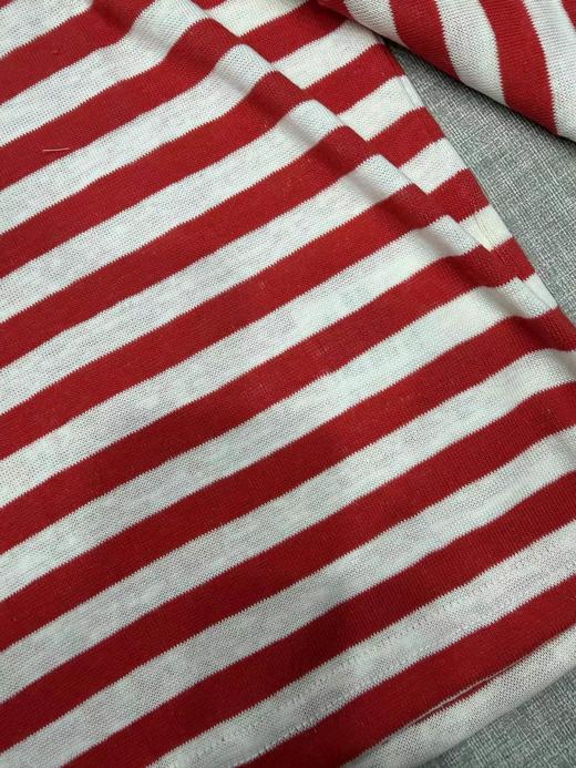 F013026联名2026春季新款刘浩存同款卡通印花条纹针织衫 商品图13