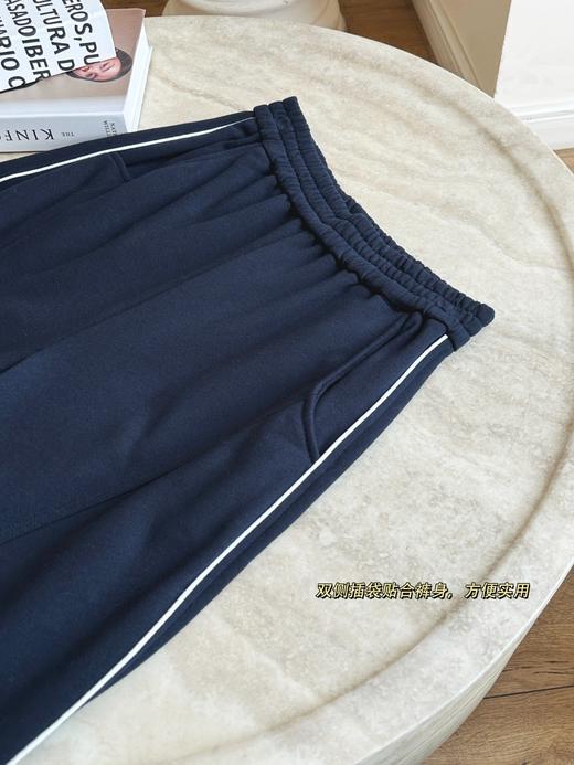 雅y同款时尚运动棒球服撞色外套+弛感锥形运动裤 商品图13