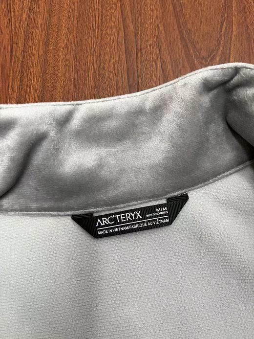 F013006户外刺绣logo半领拉链户外运动立领防风刺绣加绒软壳外套 商品图9