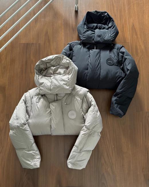 F013010张凌赫同款新款亮色连帽可脱卸羽绒服外套 商品图3