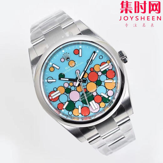 EWS劳力士蚝式恒动型41mm系列 3230机 泡泡面 庆典 彩色气球 板带 男士腕表 表径41mm 商品图2