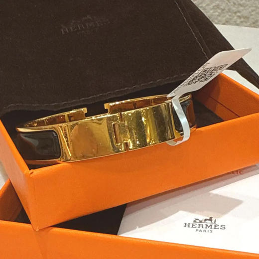Hermes ClicH 黑金 手镯 商品图1