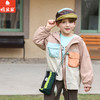 棉果果春季新品男童涤丝纺纯棉内里拼色洋气连帽风衣M112100326146 商品缩略图1