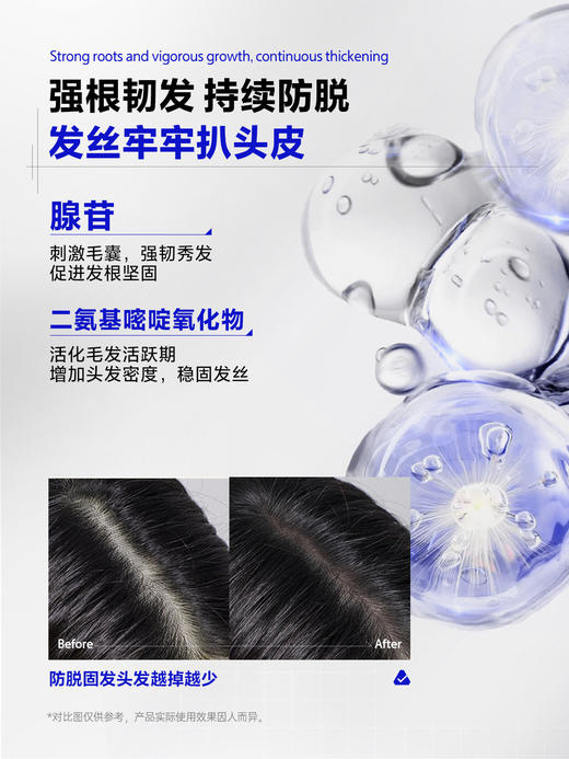 【新品上市】Z:SEA海洋至尊男士防脱固发洗发水500ml 商品图2