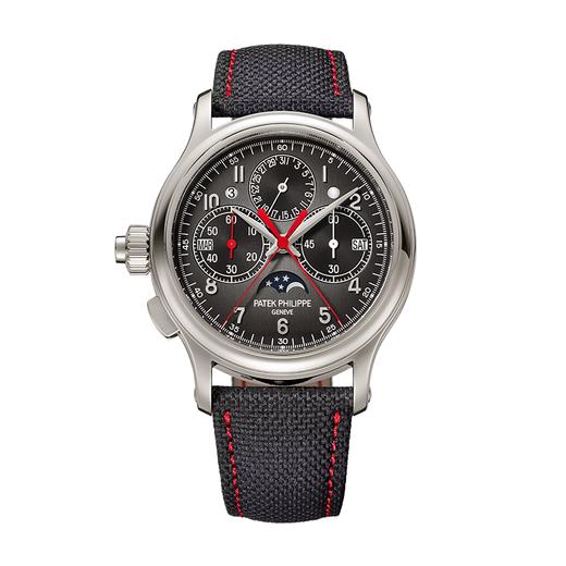 百达翡丽5373P-001 左撇子双追针计时 商品图0