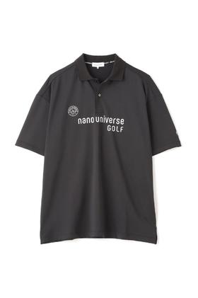 nano universe GOLF 男士 经典Polo衫短袖T恤 夏季宽松 翻领 简约字母印花