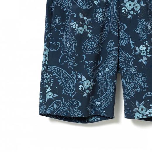 BEAMS 男士高尔夫橙标 佩斯利花卉图案短裤 运动休闲 商品图7