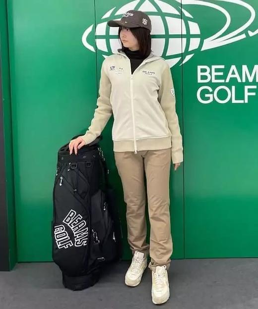 BEAMS男女同款抓绒修身弹力裤 商品图14