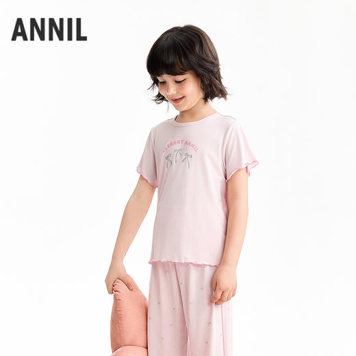 【实体店同款】女童套装夏季新款安奈儿童装JG621105 商品图2