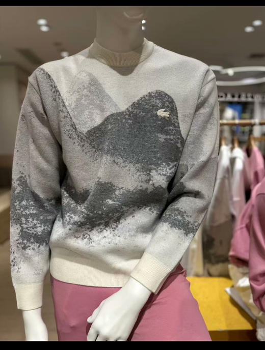 【周末秒杀 直接调价 下单即可】法鳄 男士 厚款 撞色 羊毛混纺 针织衫  王一博联名款 女生也可以轻松驾驭 商品图2