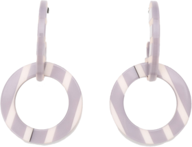 8050232896294 EMPORIO ARMANI 【INS风】女式复古小众夸张环形彩色质感耳饰耳环耳钉【一对】