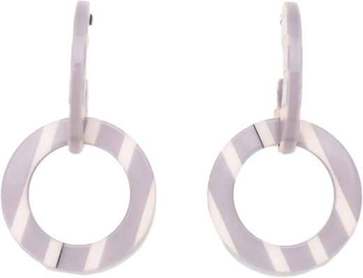 8050232896294 EMPORIO ARMANI 【INS风】女式复古小众夸张环形彩色质感耳饰耳环耳钉【一对】 商品图0