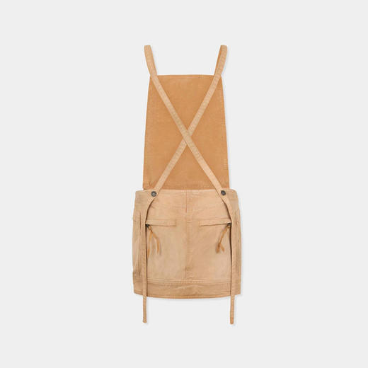 DSQUARED2 女士字母徽贴片实用做旧背带连体裤 米色 S75CV0995 D35106 126 商品图1