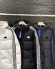 F013001冬季款三条杠连帽保暖落肩款羽绒服男女同款 商品缩略图3