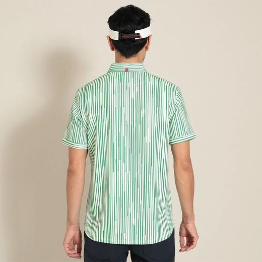 CALLAWAY GOLF 高尔夫 男士 变形条纹短袖 翻领衬衫 商品图2