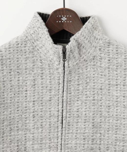 JOSEPH ABBOUD 男款 羊毛混纺蟒纹绒立领夹克外套  轻量保暖 商品图5