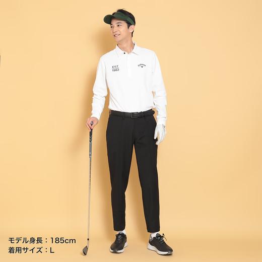 Callaway卡拉威高尔夫男士 秋冬款 刺绣logo 翻领多色长袖 运动百搭 商品图3