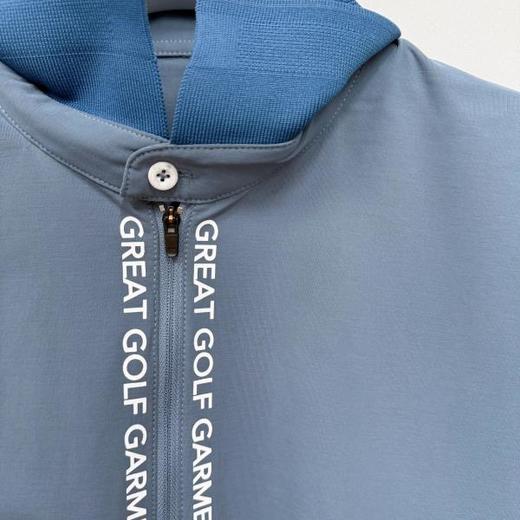 GGG高尔夫 男女同款 凉感半拉链短袖Polo衫 吸水速干 商品图7