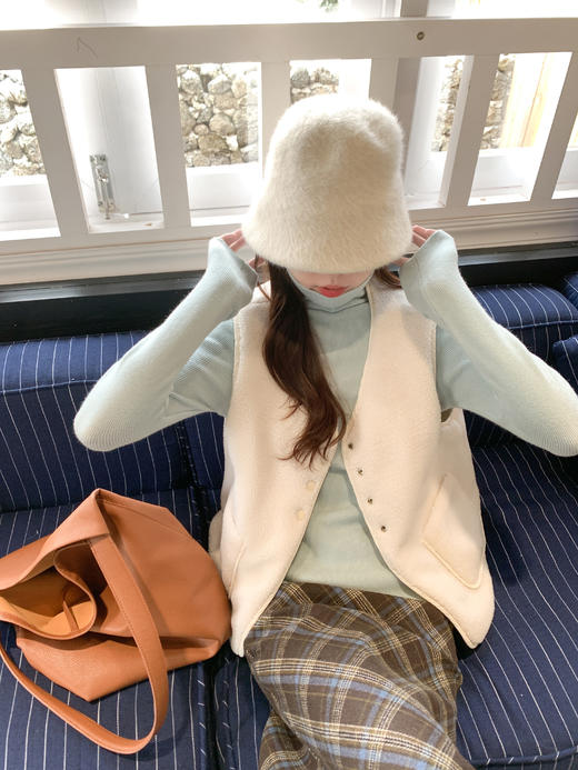 <曾小咸推荐>2.8现货秒杀 ！微信超特价！韩系复古格子半身裙（短款） 日常119.99 立减50 秒杀69.99！！ 商品图13