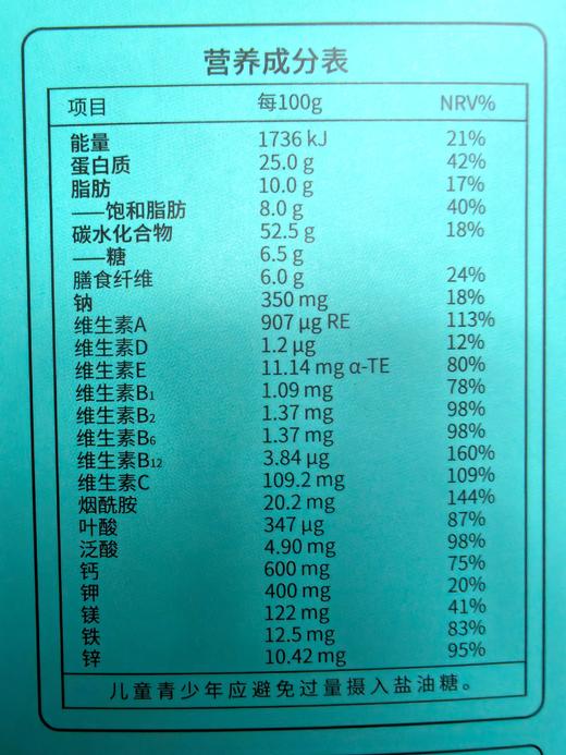 荃盈康-高蛋白均衡营养餐包 商品图2