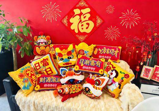 国风抱枕合集来袭，妥妥的新年必备~ 发货时效3-5天 商品图3