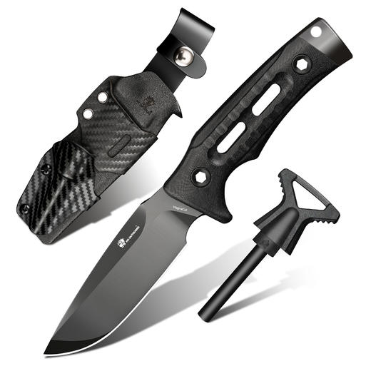 汉道MagnaCut版洛克户外露营高硬度生存刀求生刀野外直刀多功能刀具 商品图13