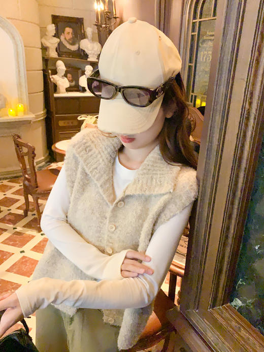 <曾小咸推荐>2.14现货秒杀 ！微信超特价！韩系叠穿高领马甲 日常169.99 立减90 秒杀79.99！！ 商品图11