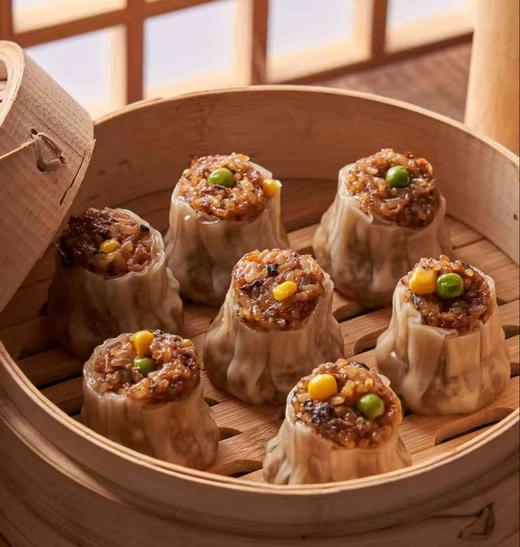 纯素梅干菜什锦烧麦   无五辛、无蛋奶，皮薄馅足 ||  豆沙青团  精致健康美味  ||一如素食 商品图1