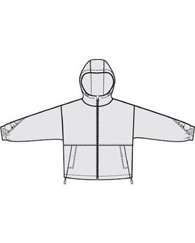 佐丹奴女装新款连帽风衣外套05376015