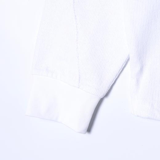 6622003SDSA男装2026新款高贵轻奢韩版肌理感圆领长袖T恤百搭时尚上衣 商品图4