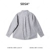 265009SDSA男士春夏新款痞帅男装韩版经典撞色格纹格子长袖衬衫百搭时尚 商品缩略图5