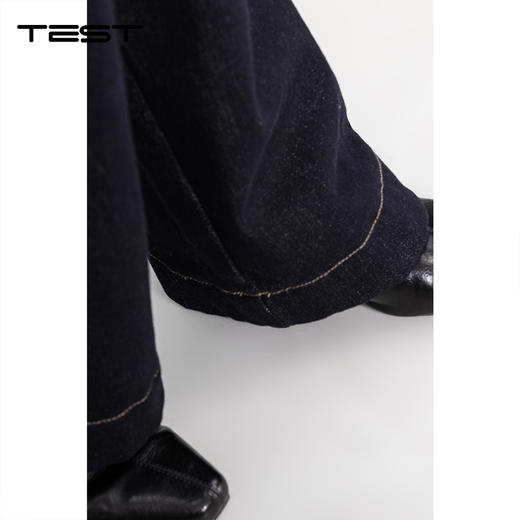 冬上新时尚气质直筒高级感百搭牛仔裤3254102 商品图5