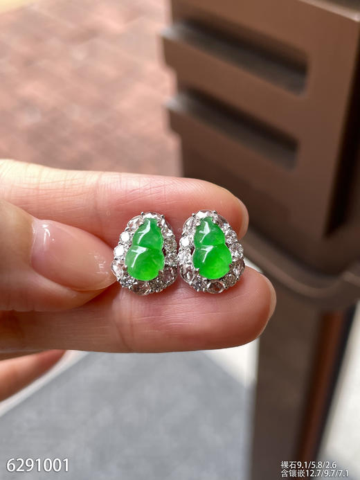 6291001，葫芦耳钉。具体价格微信咨询 商品图3