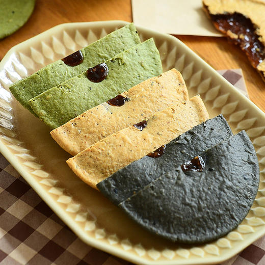 【一方云拾·三色肚脐饼】 经典传统小吃 古早味肚脐饼 外酥内软 满口小麦和地瓜的香气 商品图12