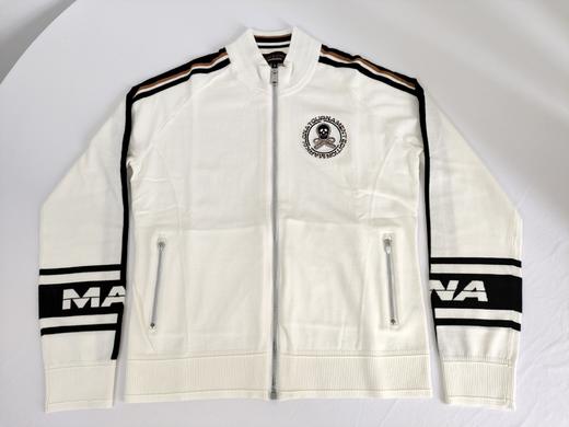 M&L家新款女士针织外套来啦！渠道高品质❗️纱线全客供韩国🇰🇷的！非常漂亮的配色，非常精致又醒目的logo徽标设计，店内抢手货，基本全部，上身又酷🆒又好看的运动风，不容任何反驳！配适度极高！ 商品图0