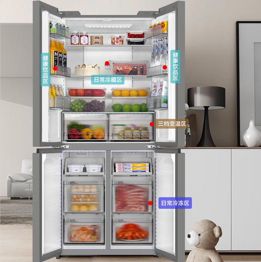 海尔（Haier）冰箱 BCD-500WGHTDEDH9U1 商品图6