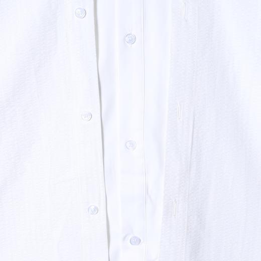 SDSA男士春夏新款痞帅男装老钱风肌理纹假两件衬衫百搭时尚衬衣 商品图2