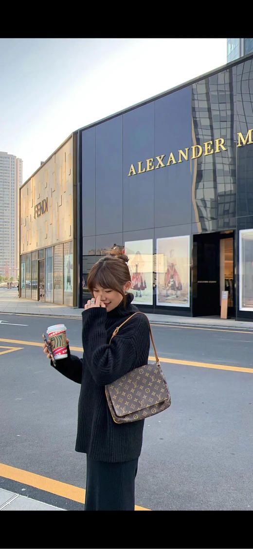 LV 中古 老花 横版 王菲包 商品图2