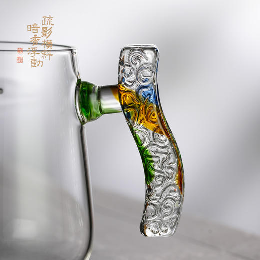 暗香疏影/秦川煮茶器/高硼硅玻璃煮茶月牙过滤煮茶器480ml 商品图1