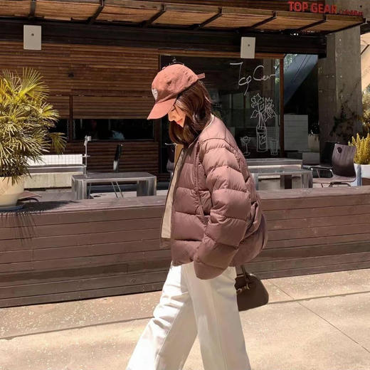 甜甜酱无领短款鹅绒服 商品图6