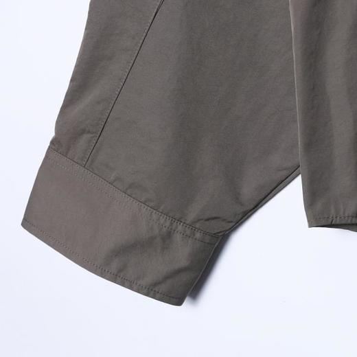 8256SDSA男装2026新款高贵轻奢韩版时尚纯色拉链立领衬衫外套百搭宽松 商品图3