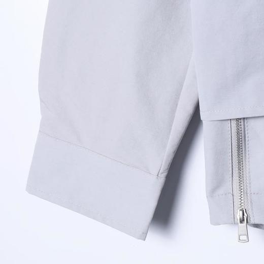 SDSA男士春夏新款痞帅男装复古设计感拼接按扣翻领夹克外套百搭 商品图3