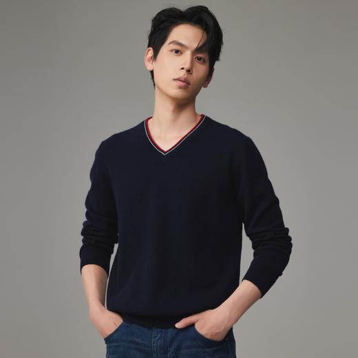 PALUOPO/PLV领男衫ET23936R-A/约重259g帕罗 商品图3