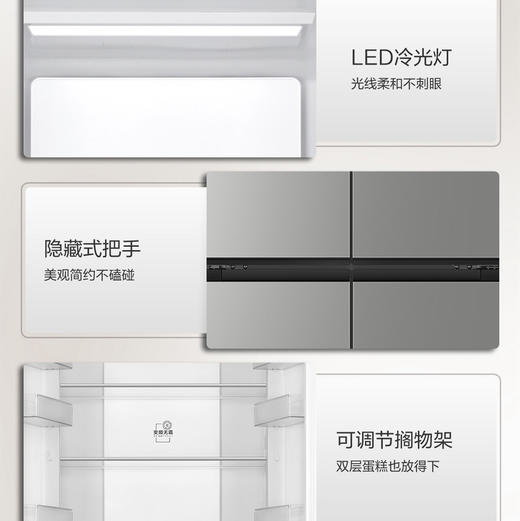 海尔（Haier）冰箱 BCD-500WGHTDEDH9U1 商品图12